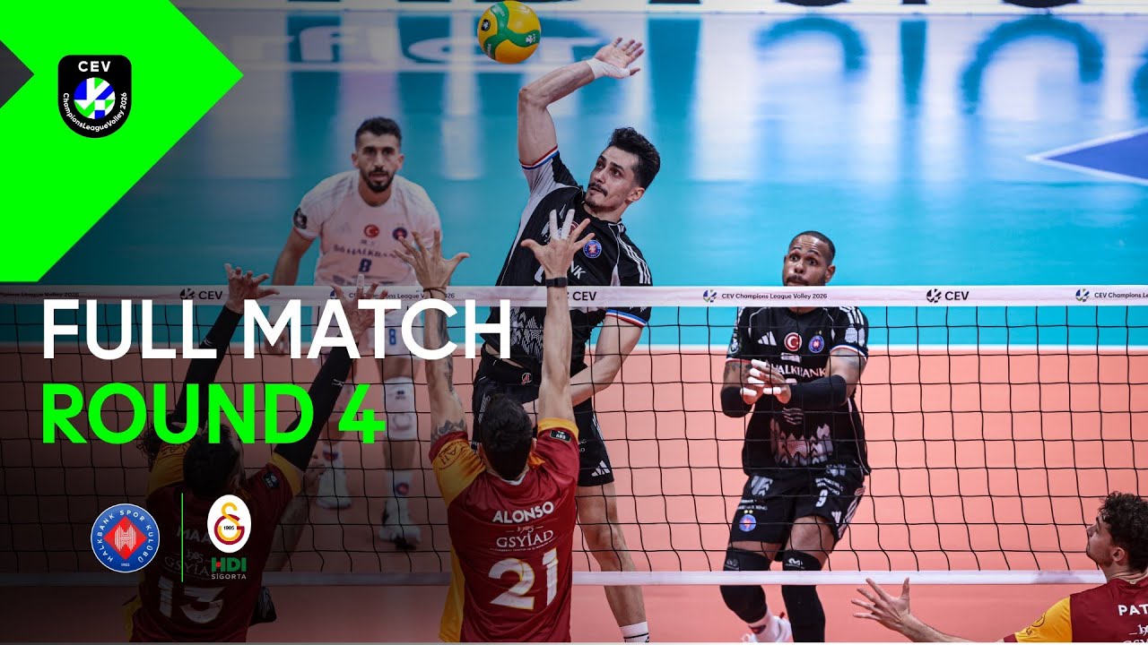 Full Match | Halkbank ANKARA vs. Galatasaray HDI ISTANBUL | CEV Champions League Volley 2026