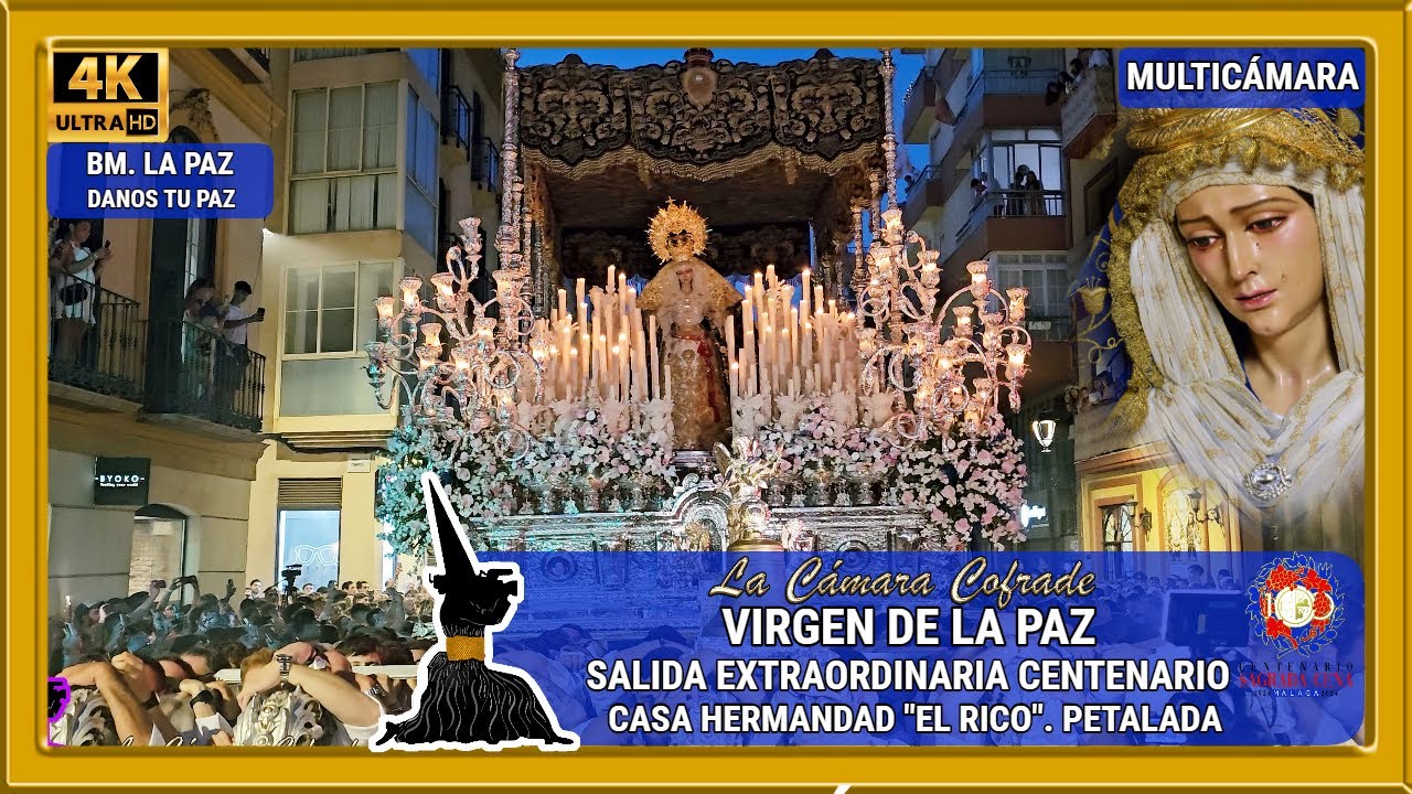 VIRGEN DE LA PAZ. SALIDA EXTRAORDINARIA CENTENARIO. CASA HERMANDAD DE 