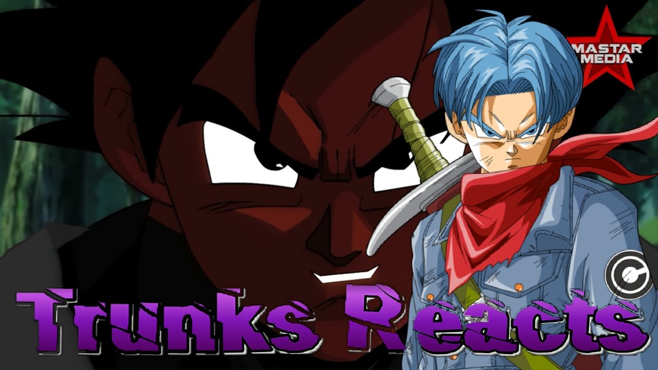 BLACK IS SOOO GAY!!! Trunks Reacts to Goku Black Is A Pervert!