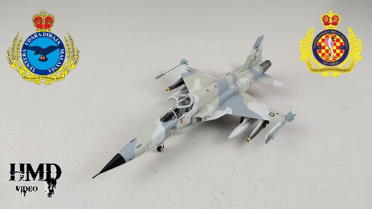 Northrop F-5E Tiger II TUDM, Malaysian Air Force, Hobby Master 1:72 Diecast Model HA3367