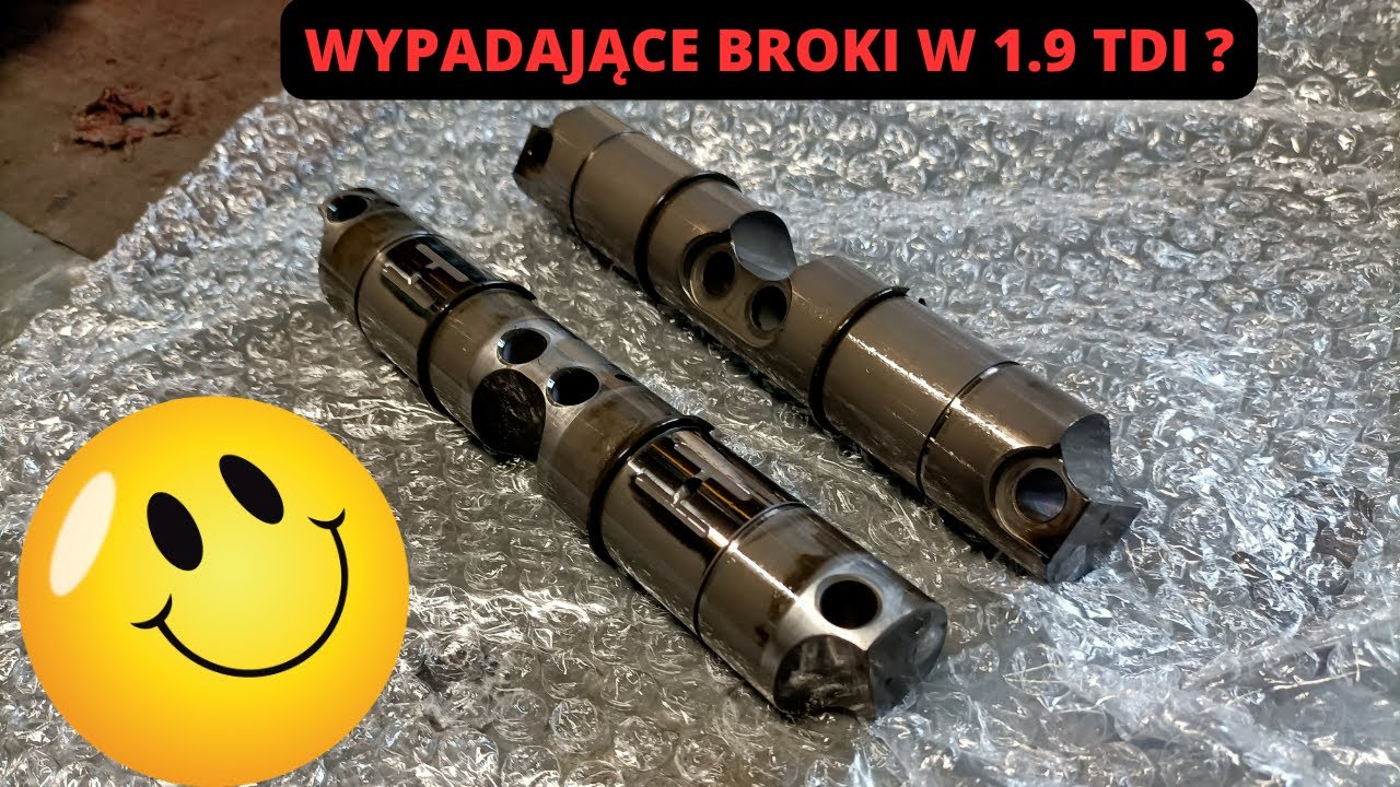 WYPADAJĄCE BROKI WAŁK&Oacute;W NAPęDU POMPOWTRYSKIWACZY 1.9 TDI