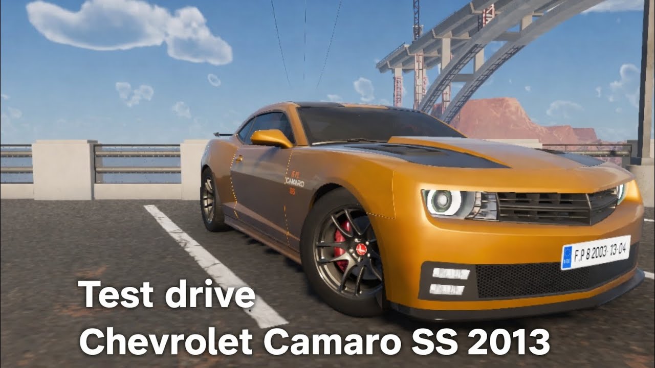 Test drive Chevrolet Camaro SS Car Parking Multiplayer 2