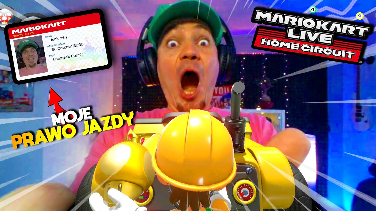 🏎️ MARIO KARTY, ALE U MNIE W DOMU! | Mario Kart Live Home Circuit 🏎️