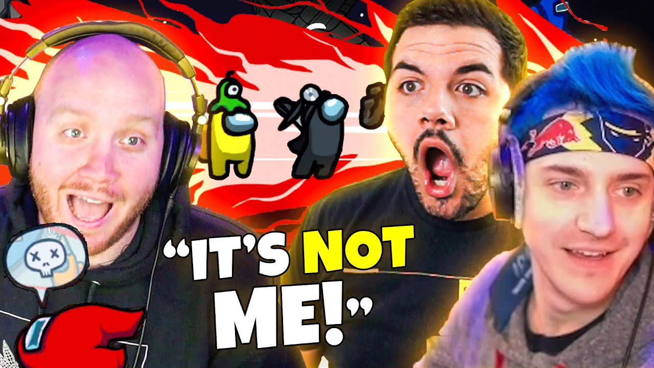 The CRAZIEST Among Us Lobby EVER?! (ft. Ninja, Vanoss, CouRage, Nadeshot, WILDCAT, Cloakzy, & more!)