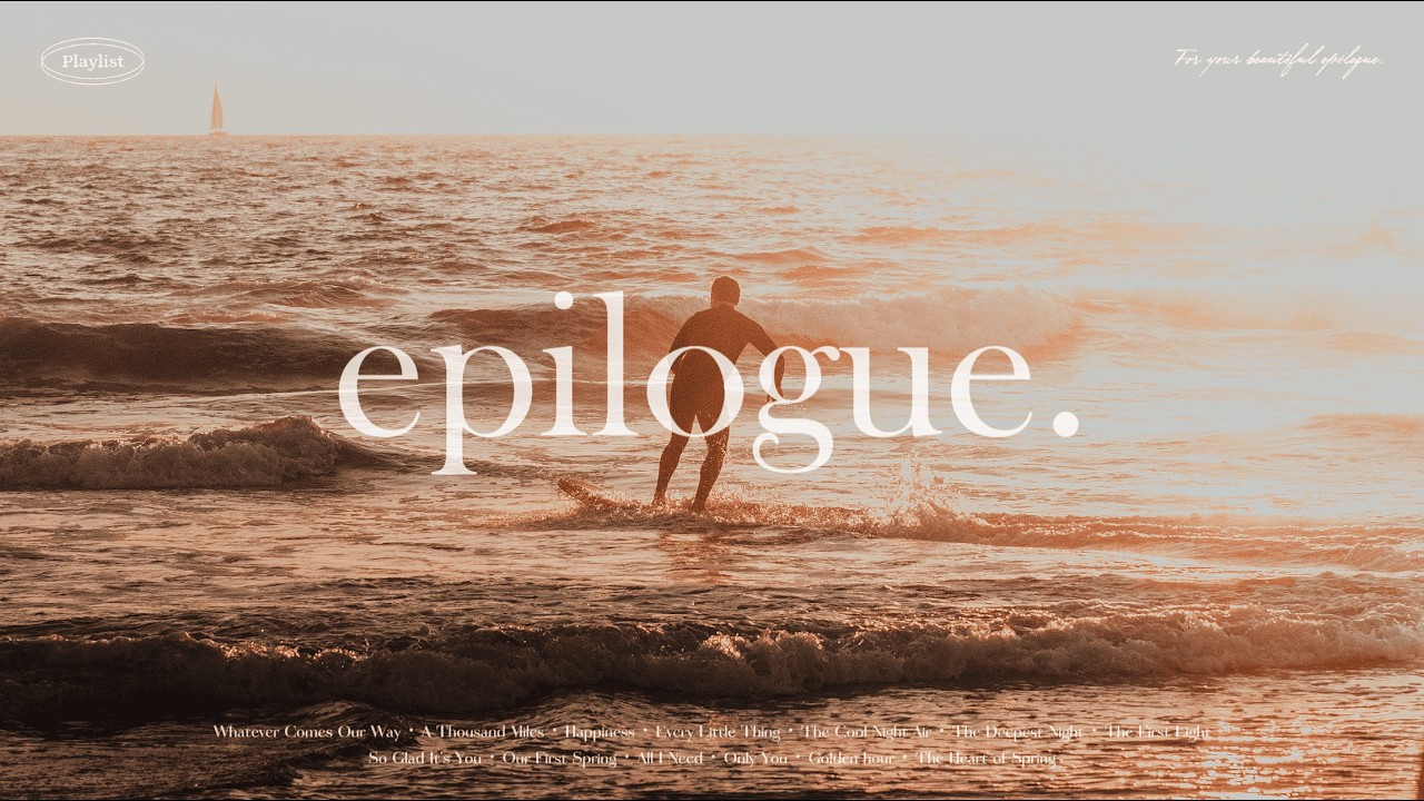[𝐏𝐥𝐚𝐲𝐥𝐢𝐬𝐭] 일렁이는 파도와 함께, 잔잔한 감성 팝송🌊｜For your Work & Study