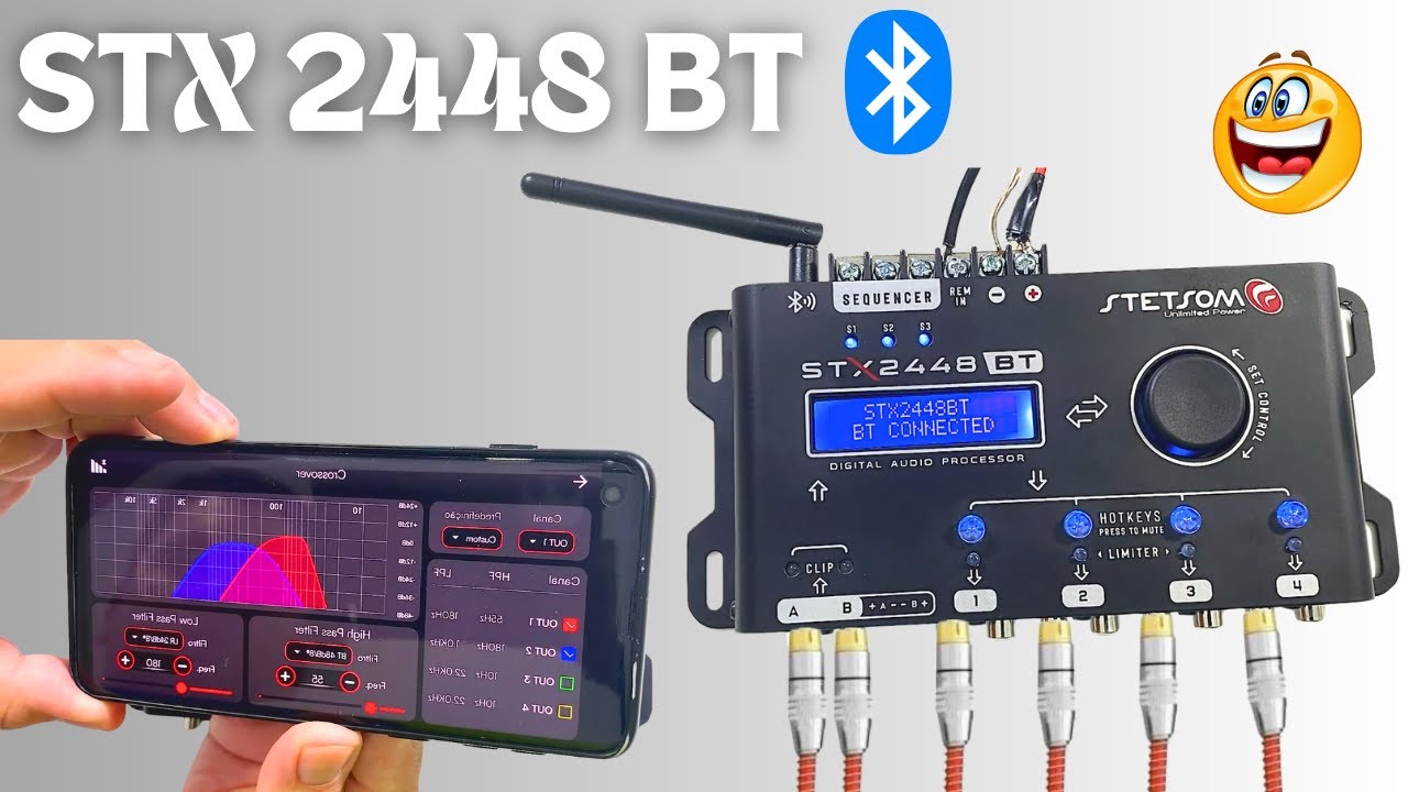 Novo Processador Stetsom Stx2448 Bluetooth Conector app