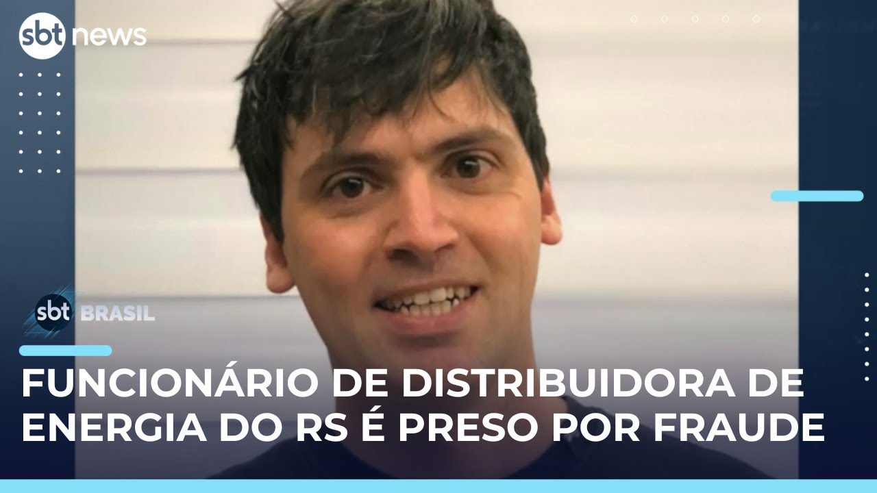 Funcion&aacute;rio &eacute; preso por fraude em contratos de distribuidora de energia el&eacute;trica do RS | #SBTBrasil