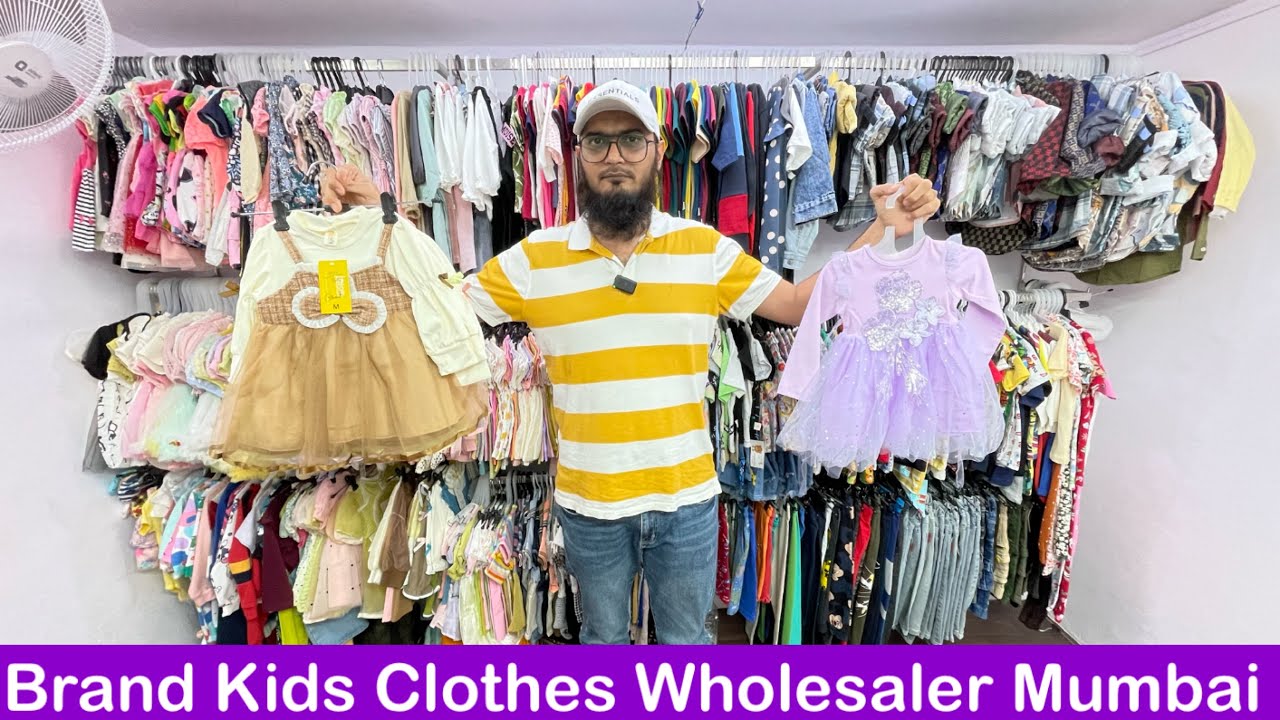 Branded Surplus Kids Clothes Wholesale Market In Mumbai | Mumbai Kids wear Market |