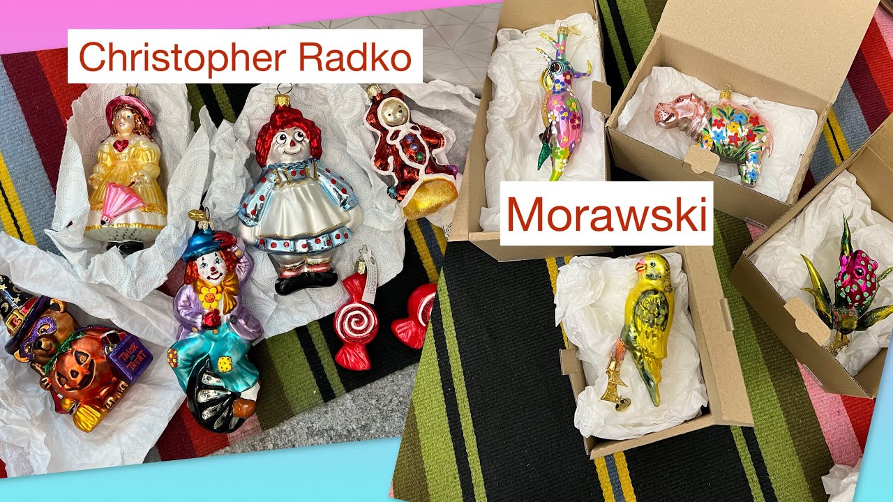 🎄Елочные игрушки. Новинки май 2025. Christopher Radko. Morawski. Polonaise Christmas Ornaments 🍧