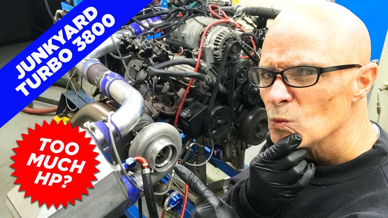 JUNKYARD TURBO 3800 V6-WHY DOES IT MAKE SO LITTLE HORSEPOWER NA AND SO MUCH POWER UNDER BOOST?