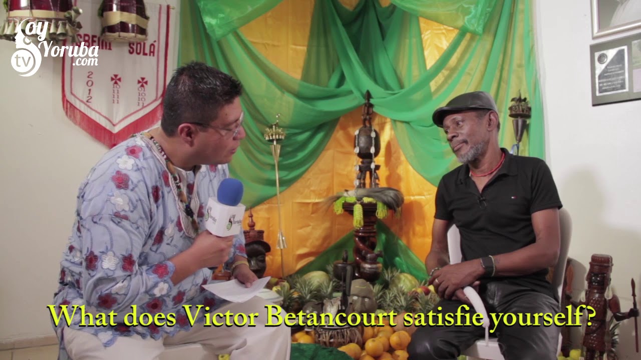 Babalawo Victor Betancourt. 