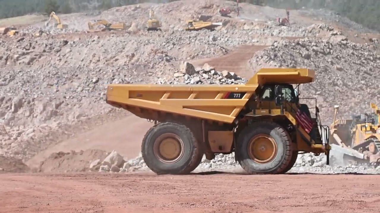 Chimney Hollow Reservoir Rock Quarry Operations and Materials Processing (April 2022)