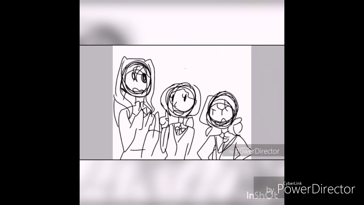 Speedpaint: DDLC genderbend; Yuri and Natsuki fight