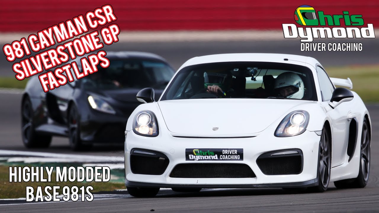 Modified 981 Porsche Cayman CSR - Silverstone Grand prix fast laps