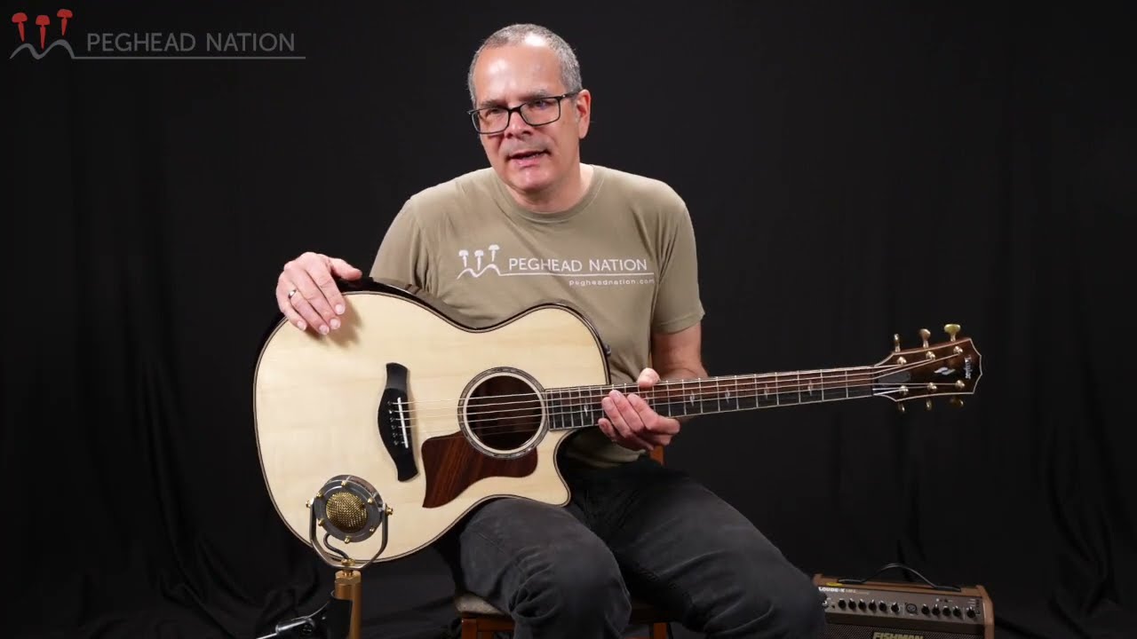 Демонстрация Taylor Builder’s Edition 814ce от Peghead Nation