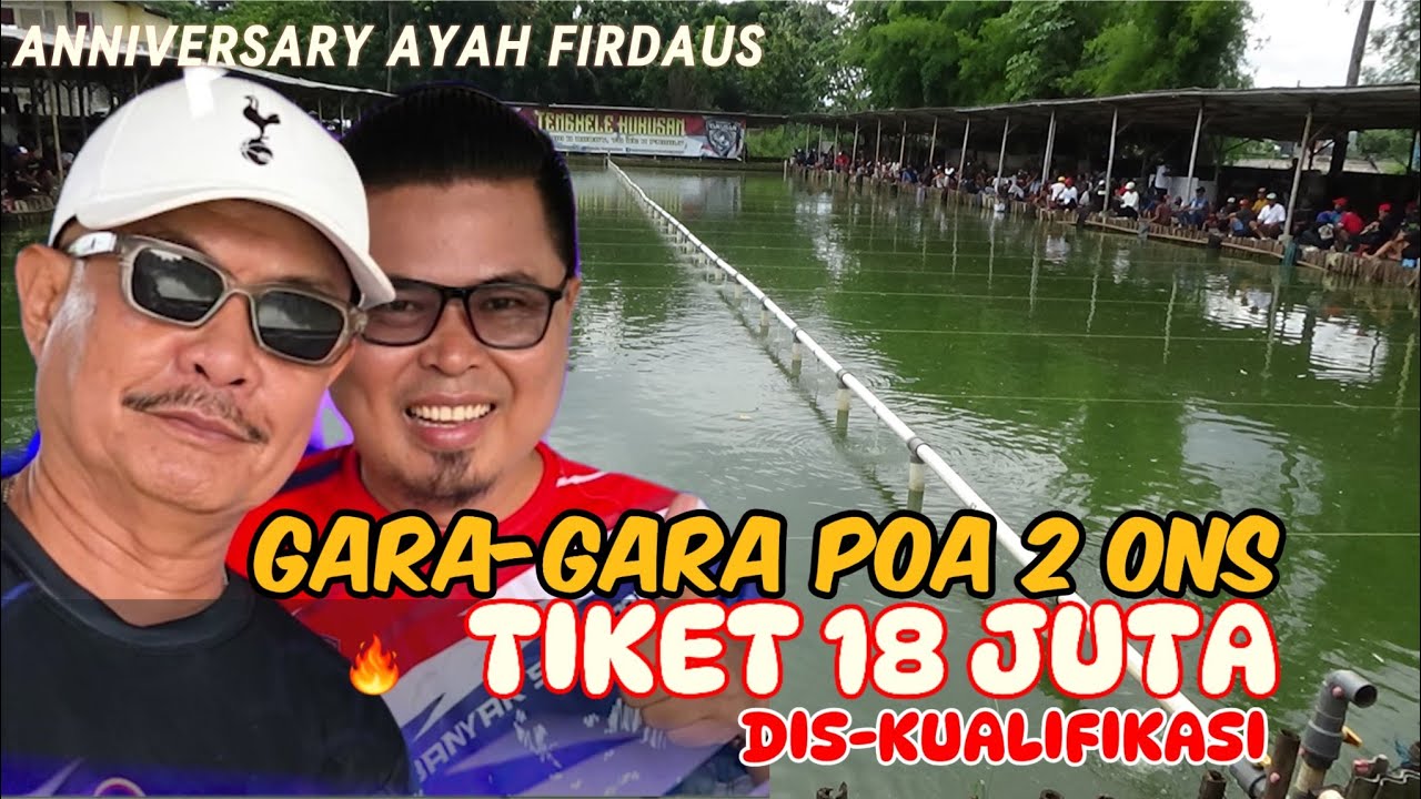 TIKET 18 JUTA SIA-SIA HANYA KARENA POA 2 ONS