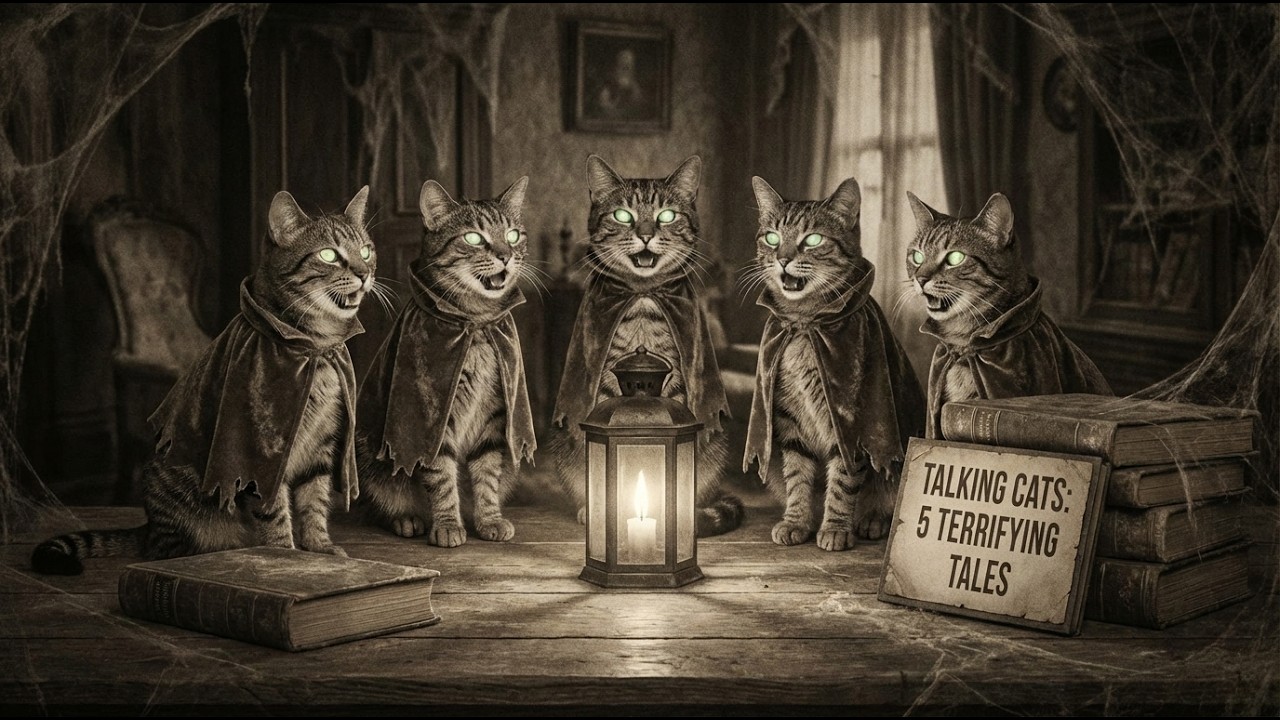 Gatos que Hablan… 5 Historias de Terror que te Pondrán los Pelos de Punta