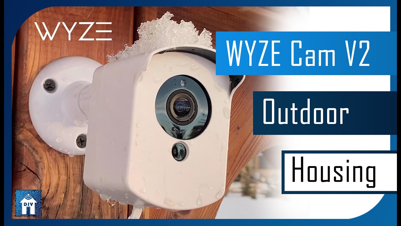 Wyze Camera V2 Outdoor Housing - Snow, Rain, -30 Degrees, WiFi Range