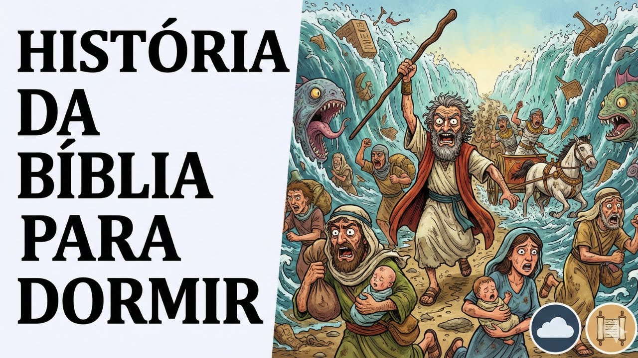OUÇA E DURMA - A Noite em que os Hebreus Atravessaram o Mar (Detalhes que Você Não Viu)