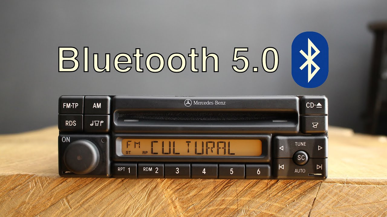 Mercedes Benz Alpine CD Special MF2297  Car Radio Bluetooth Mod