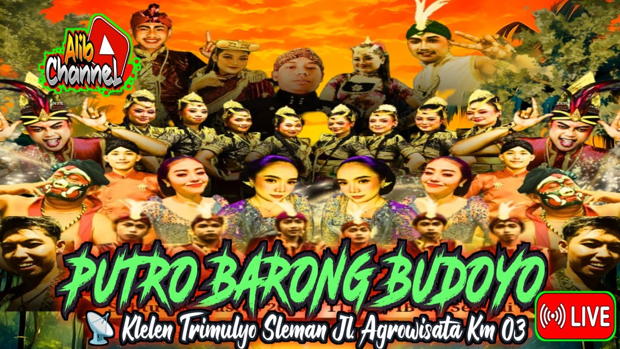 🛑#Live PUTRO BARONG BUDOYO ❌️ SEKAR NARON ● PENTAS DI KLELEN TRIMULYO SLEMAN JL AGROWISATA KM 03