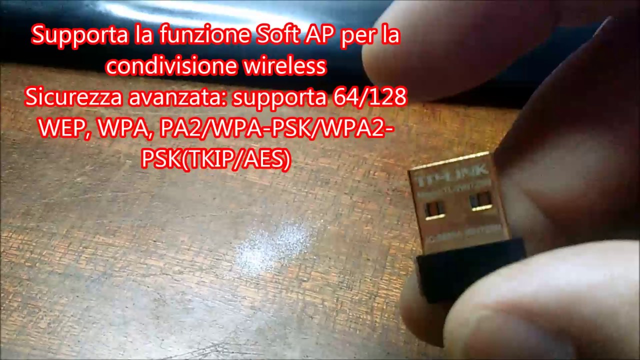 TP Link TL WN725N Adattatore USB