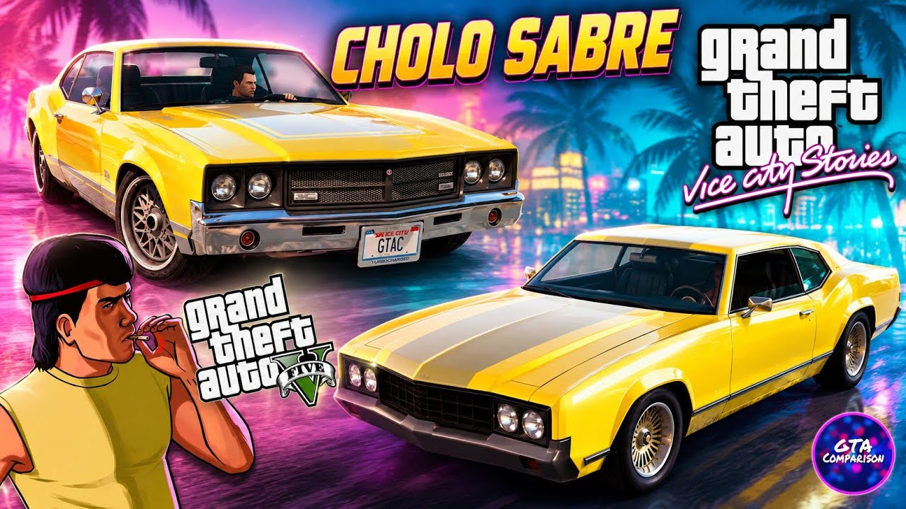 GTA 5 - Cholo Sabre Car Build (GTA VCS)