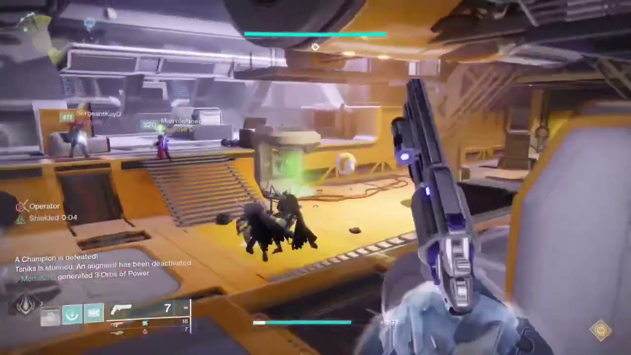 A ballistic slam malfunction..