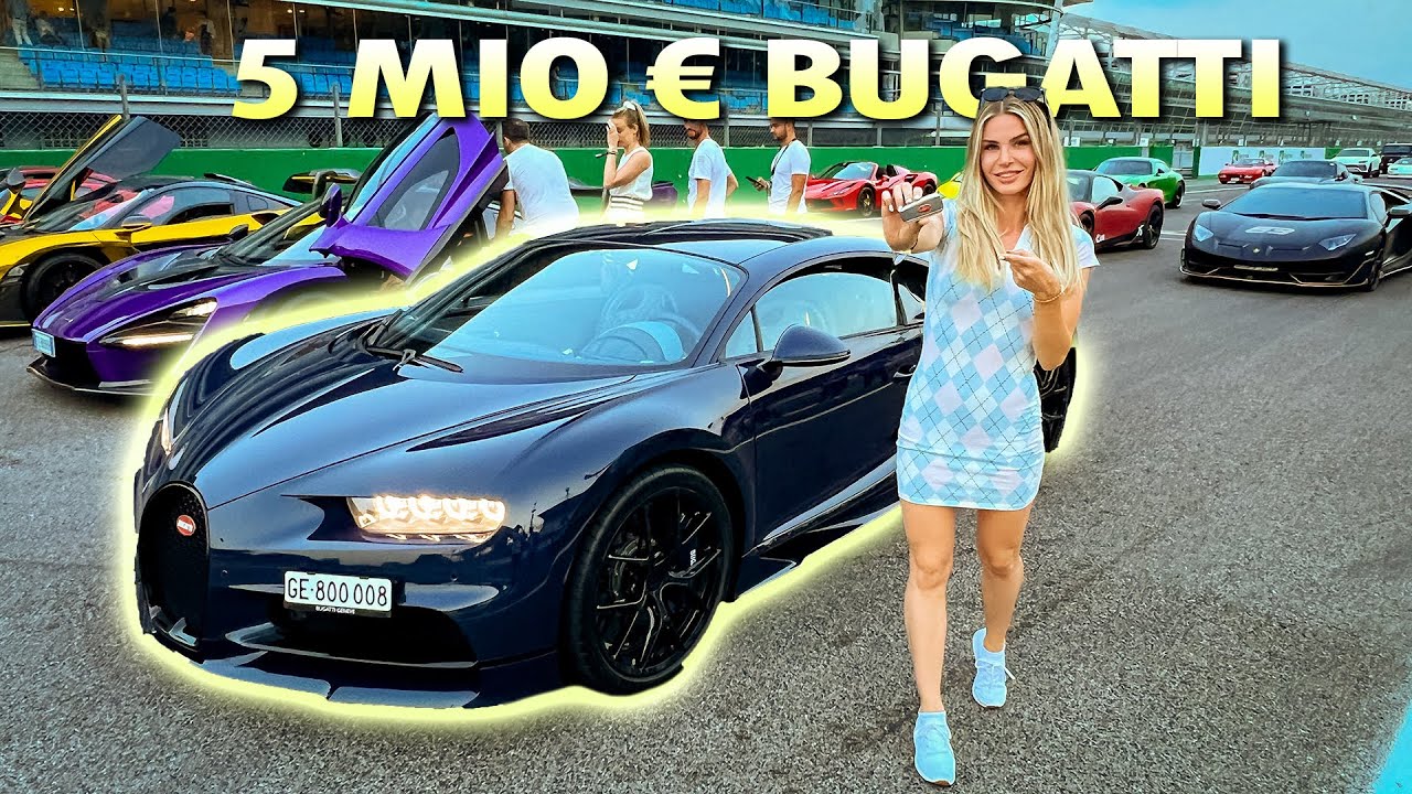 ER gibt mir seinen 5 MILLIONEN€ Bugatti Chiron Sport!