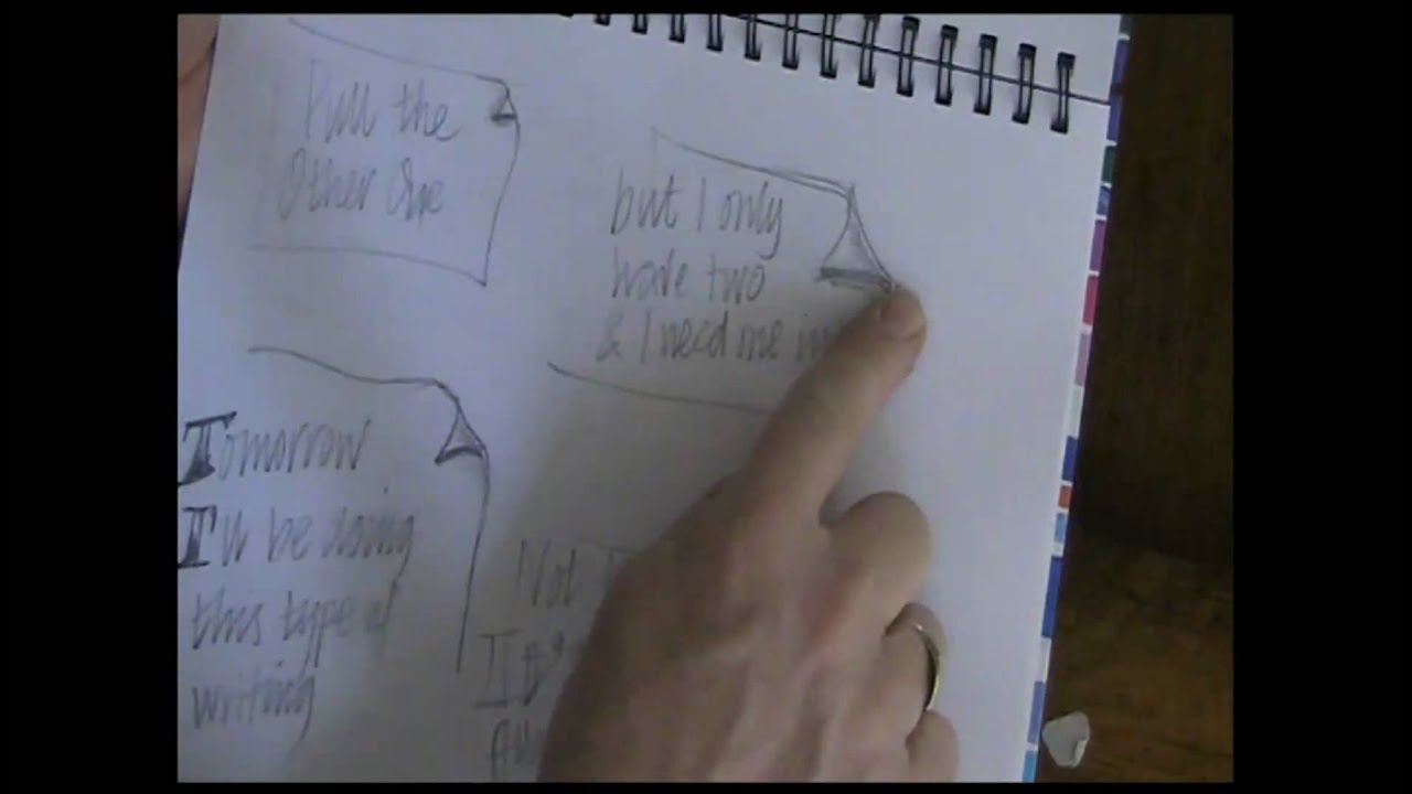 Sketchbook for Chalkboard Artwork