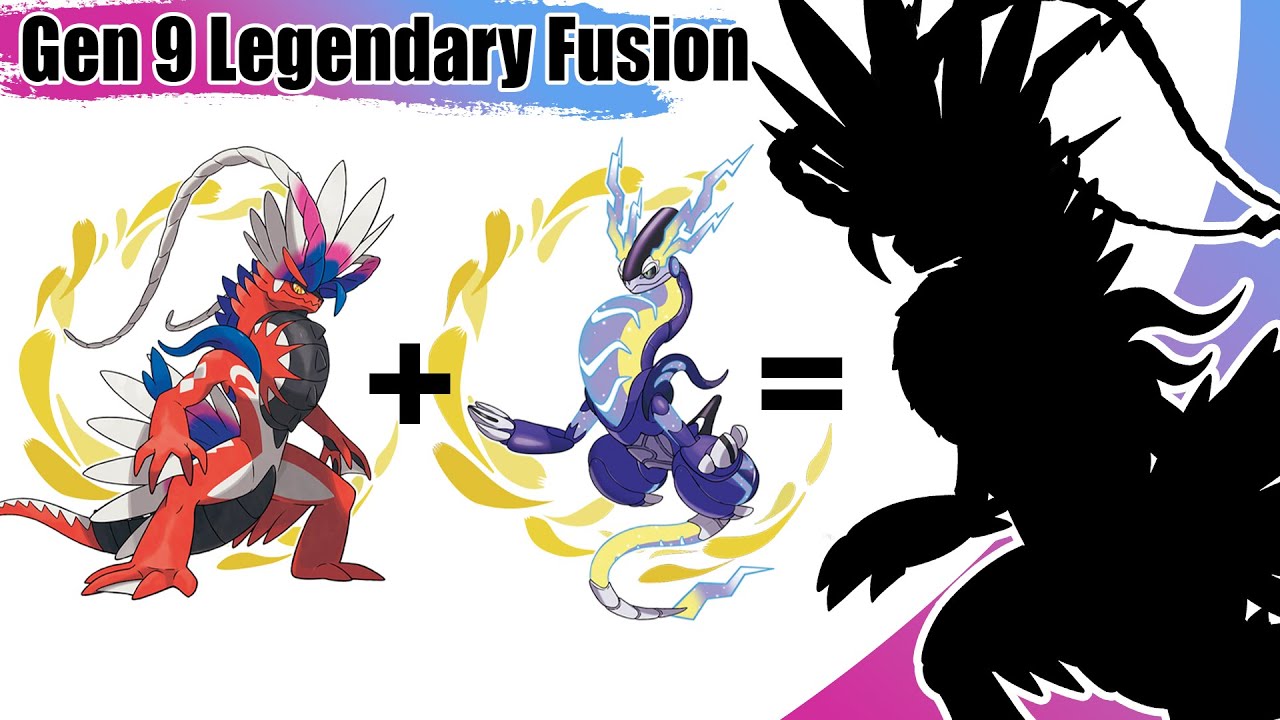Gen 9 Lengendary Pok&eacute;mon Fusion : Koraidon + Miraidon | Max S Animation