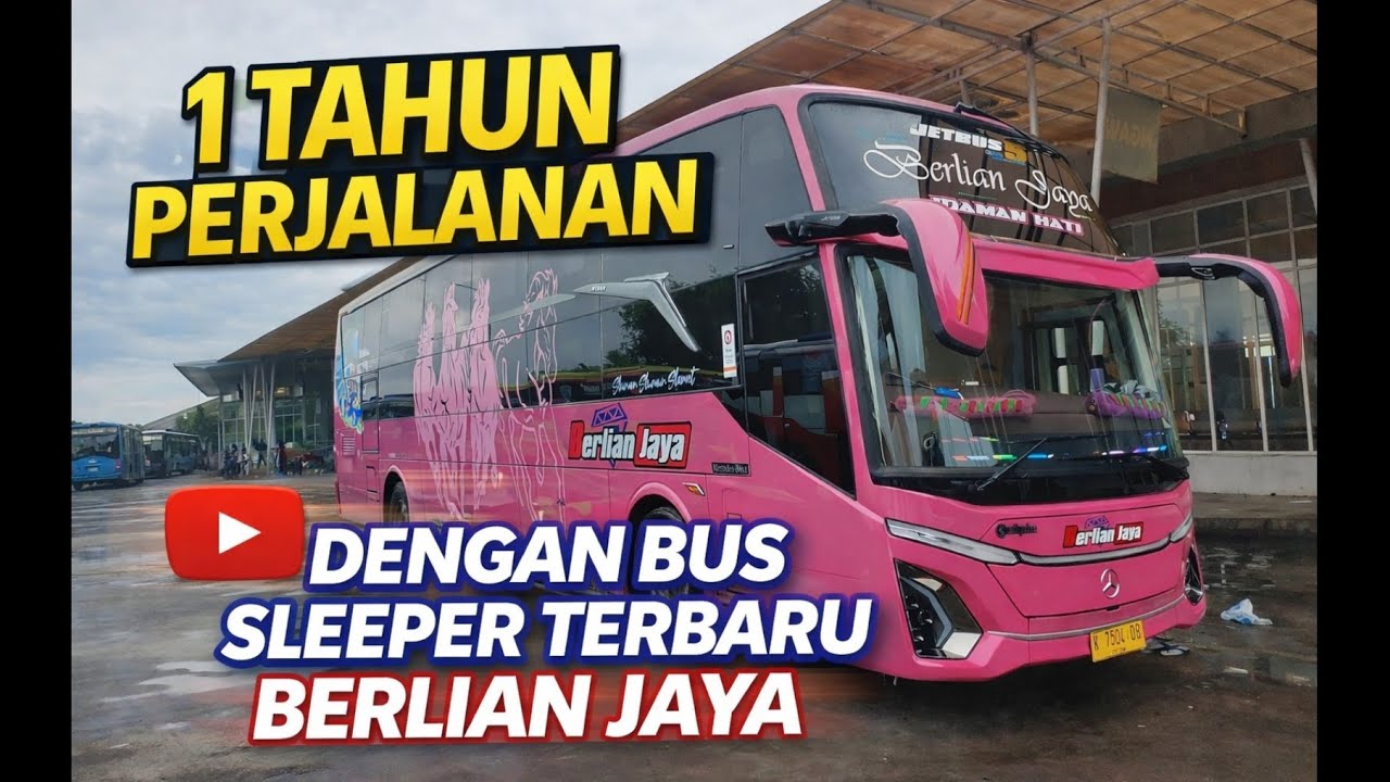 Perjalanan Perdana Bus Sleeper Terbaru Berlian Jaya JB5 l Rute CEPU - JAKARTA 