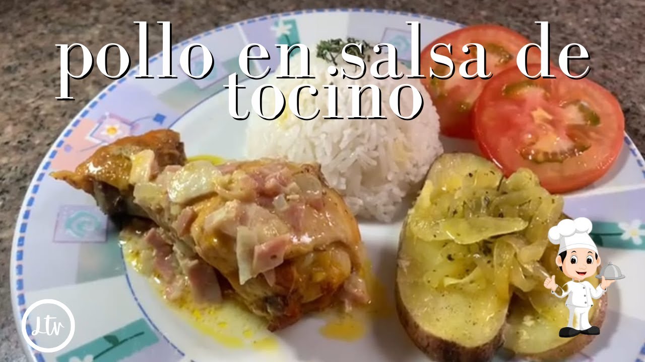 Pollo en salsa de tocino Y listo! ¡esta delicioso! Lalo cocina tv