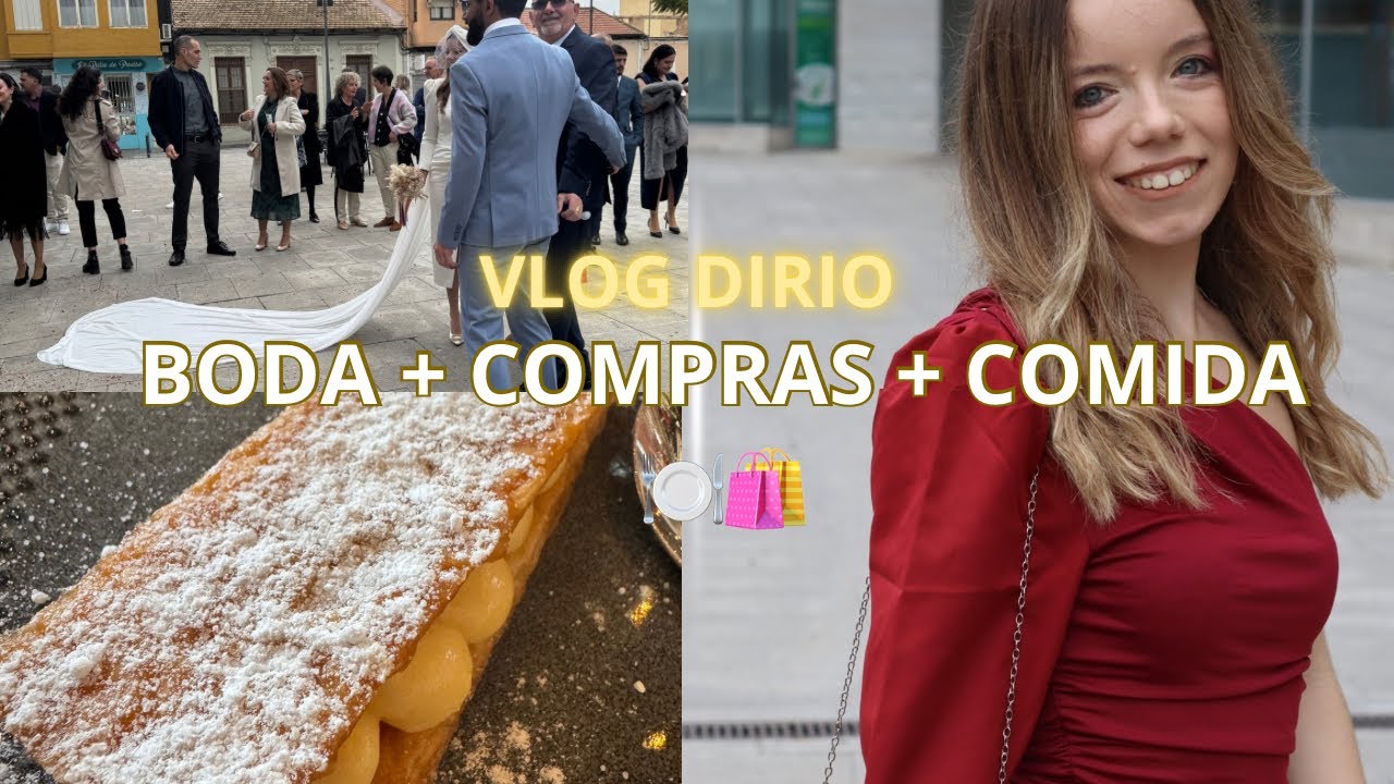 UN DÍA CONMIGO: BODA en el AYUNTAMIENTO, COMIDA FAMILIAR y COMPRAS 🛍️ | VLOG DIARIO