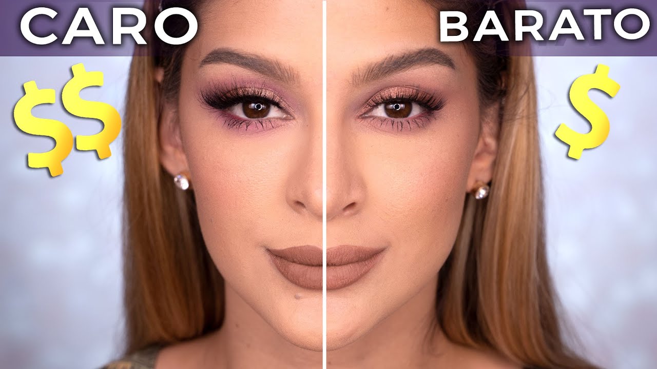 MAQUILLAJE CARO VS BARATO