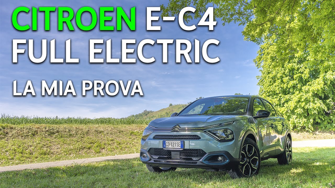Citroen e-C4 Full Electric - Comoda e intelligente! La mia prova su strada di nuova Citroen e-C4