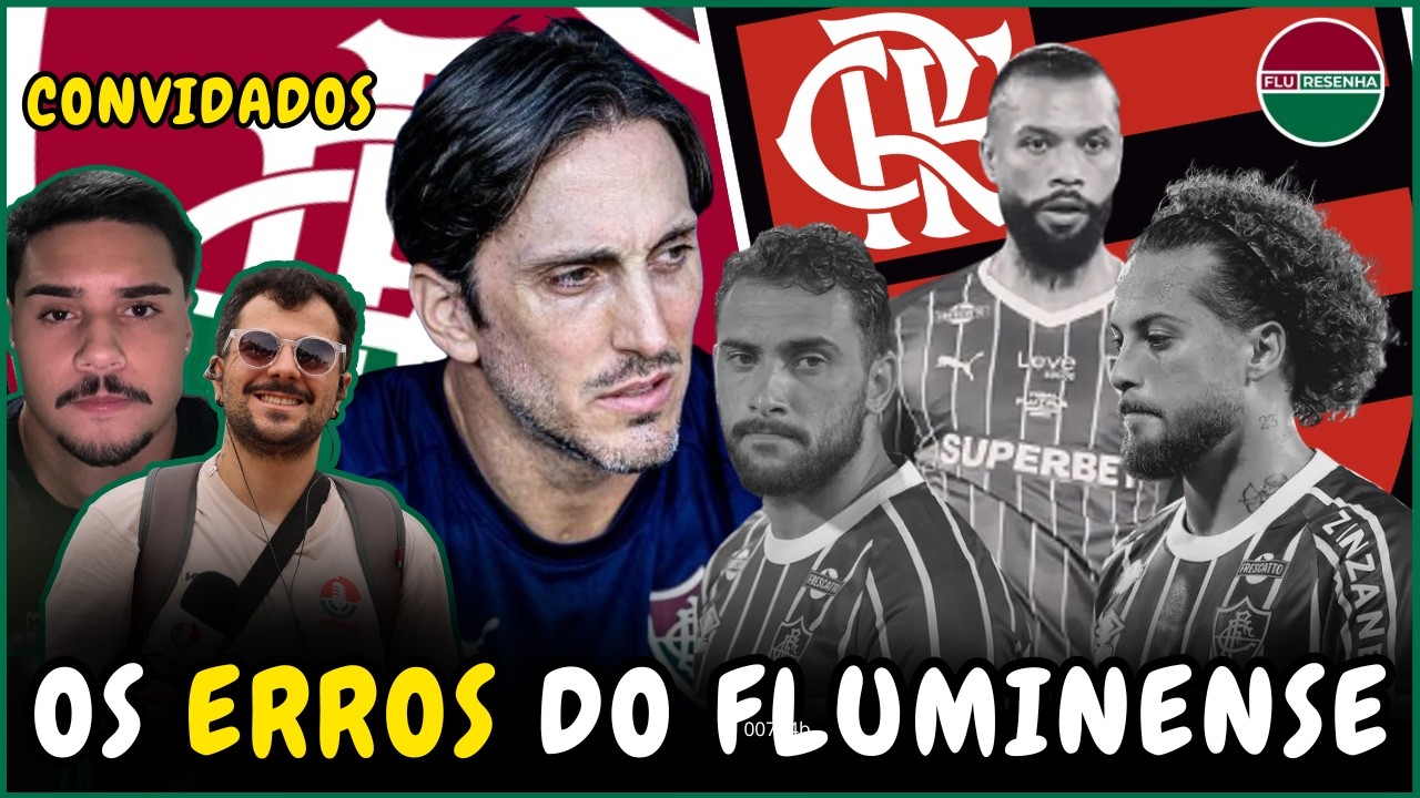 PÓS-JOGOS: OS ERROS QUER MARCARAM A DERROTA DO FLUMINENSE NA FINAL DO CARIOCÃO!