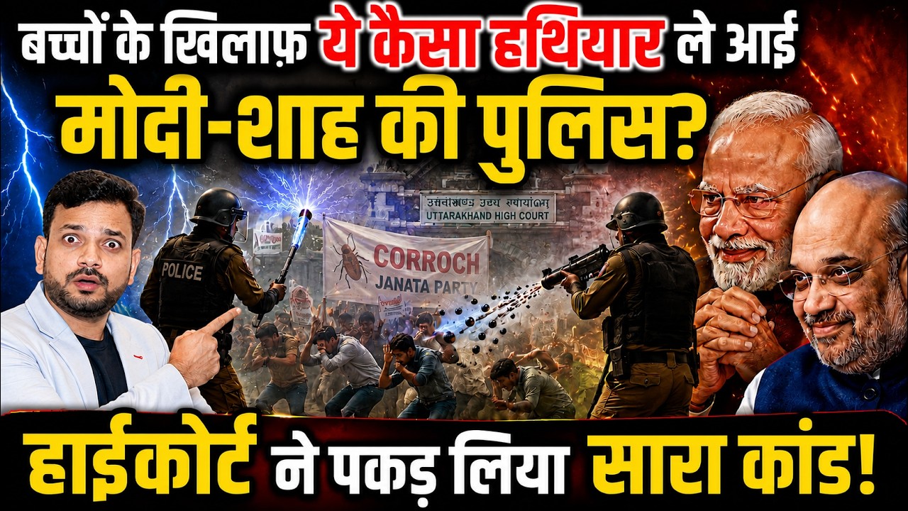 बच्चों के खिलाफ यह कैसा हथियार लाए मोदी-शाह? Cockroach Janata Party protest at Jantar Mantar