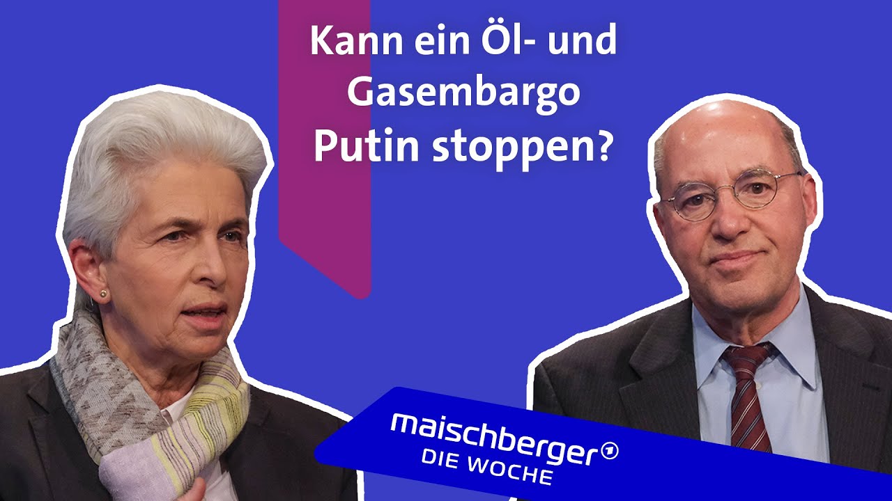Ukraine-Krieg & Impfpflicht: Marie-Agnes Strack-Zimmermann und Gregor Gysi | maischberger. die woche