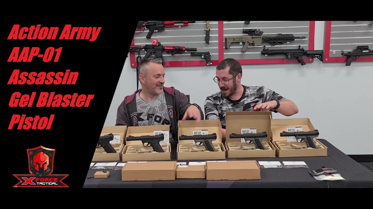 Пистолет-бластер Action Army AAP-01 Assassin Gel от X-Force Tactical