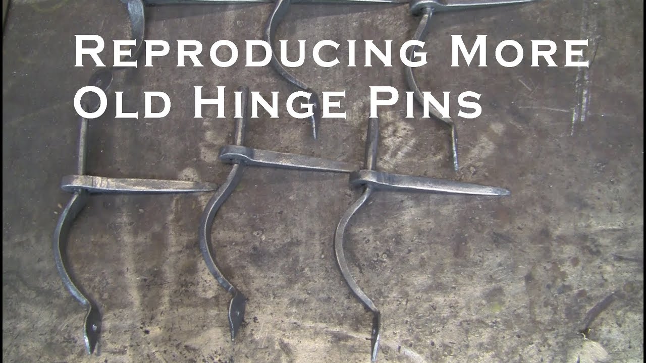 Reproducing Very Old Hinge Pins