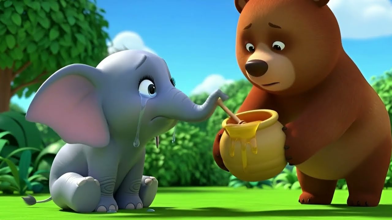 Hathi Ro Raha Tha | एक छोटा हाथी - Crying Baby Song | Hindi Poem For Kids