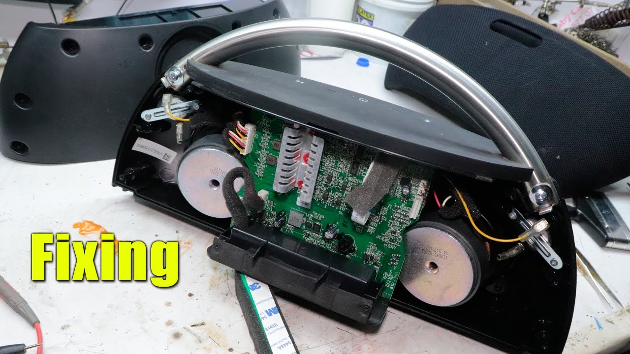 harman kardon goplay wireless speaker fix and check battery