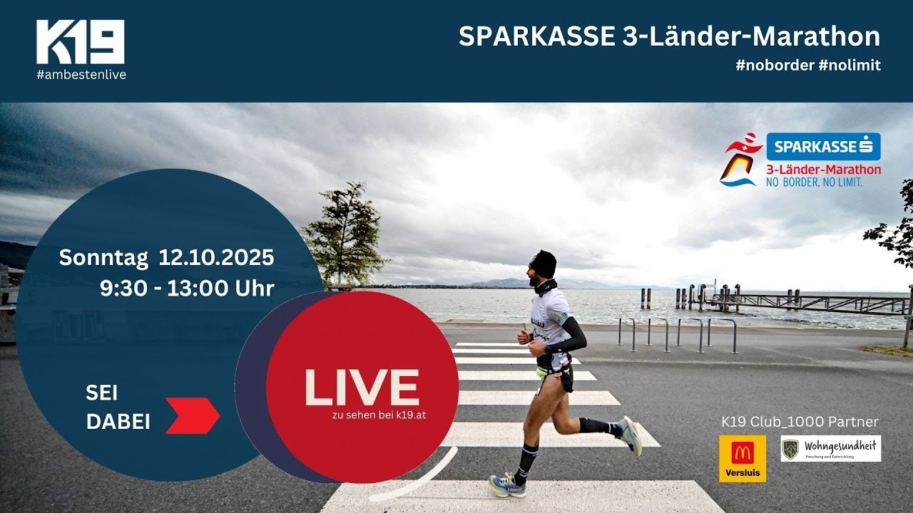 Sparkasse 3-Länder-Marathon aus Bregenz