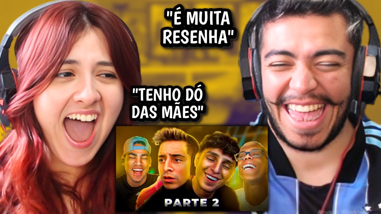 OS MELHORES MOMENTOS DO SQUAD DA RESENHA 2.0 (PARTE 2) | REACT