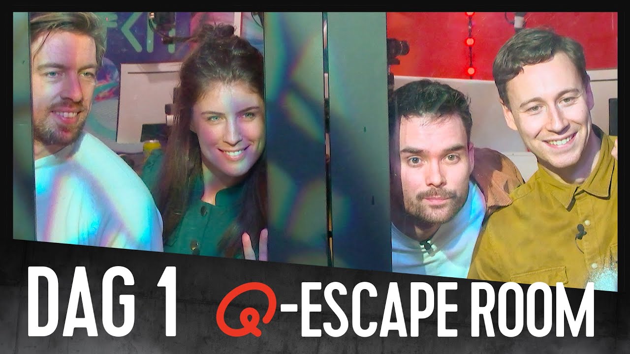 'WE MOETEN WEER HELEMAAL OP NUL BEGINNEN' // Q-escape room 2020