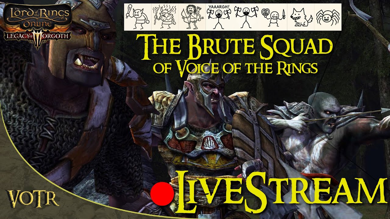 LOTRO The Brute Squad of PvMP Event - Starting Backup the Event! Veels New Leader help [🔴Livestream]