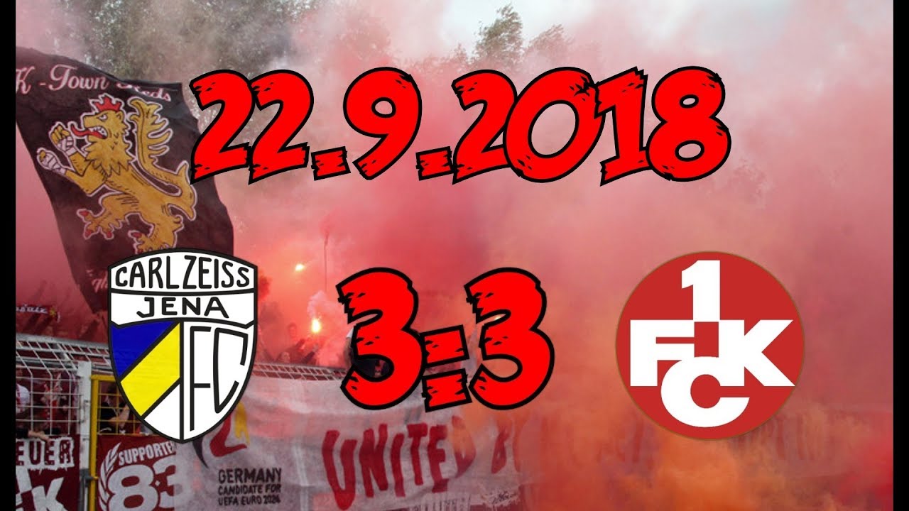 FC Carl Zeiss Jena 3:3 1. FC Kaiserslautern – 22.9.2018 – Ich habe ein Déjà-vu