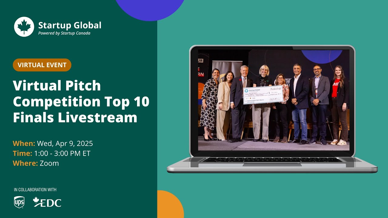 Startup Global 2025 | Virtual Pitch Competition Top 10