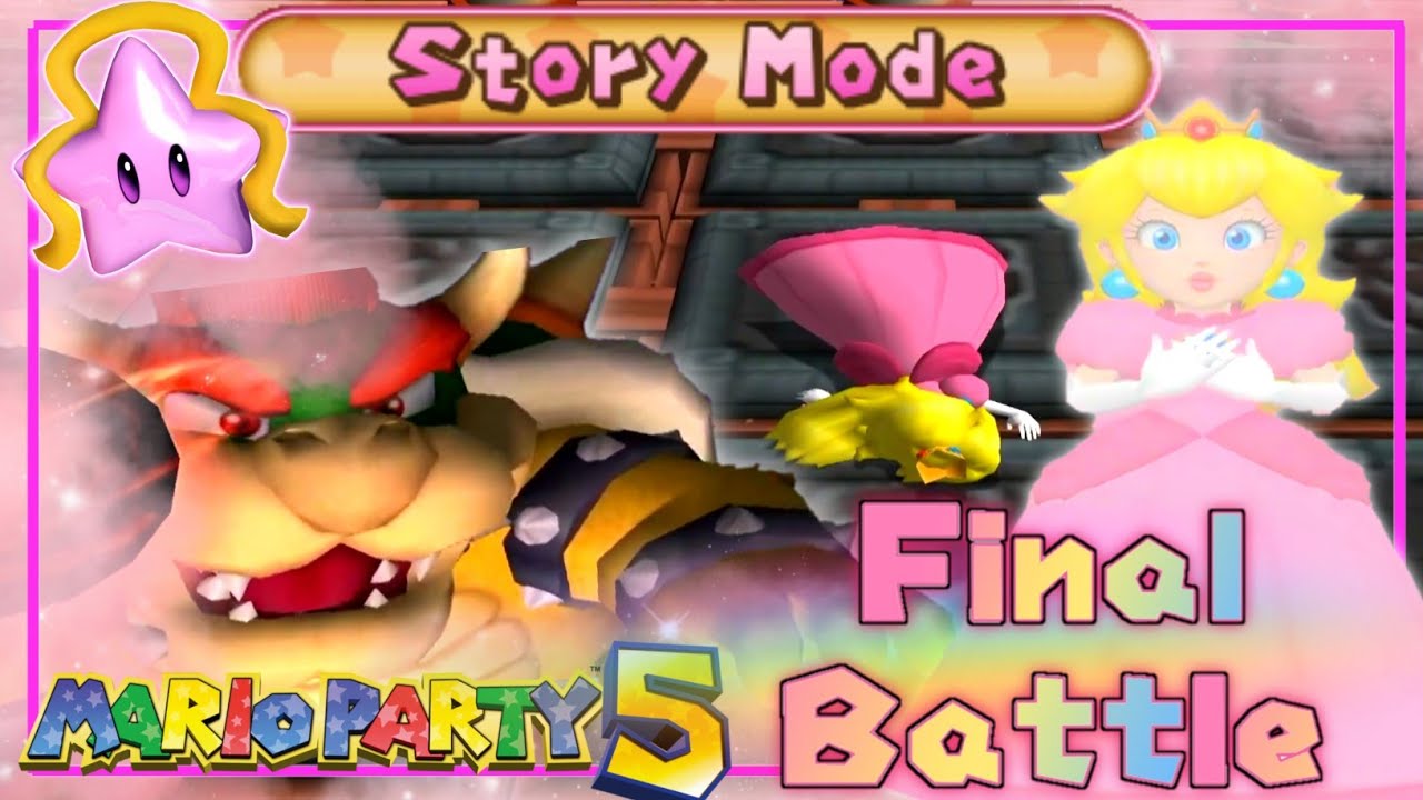 ♡Mario Party 5 - Story Mode Finale - Frightmare (Peach Gameplay)♡